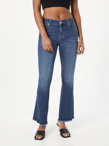 7 for all mankind Flared Jeans in Blau: predná strana