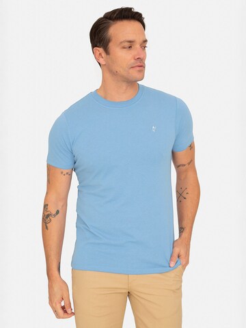 T-Shirt Jacey Quinn en bleu : devant