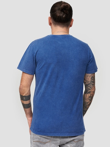 T-Shirt Recovered en bleu