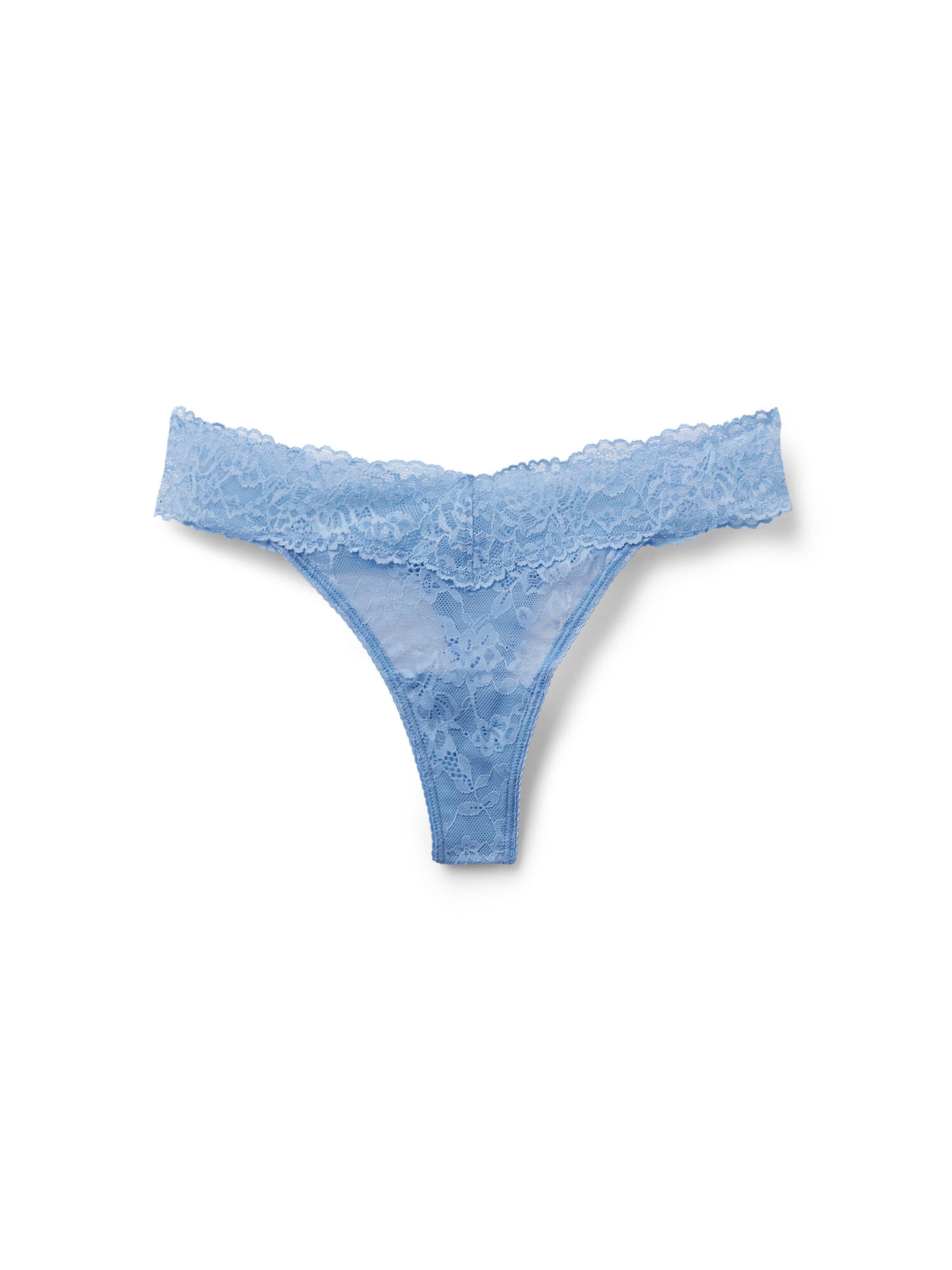 Tezenis Thong in Blue: front