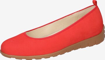 WALDLÄUFER Ballet Flats in Red: front