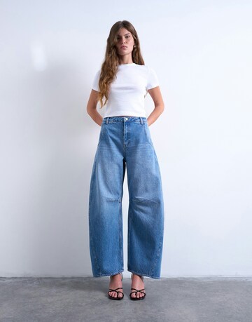 TOPSHOP Baggy Джинсы 'NANNA' в Синий