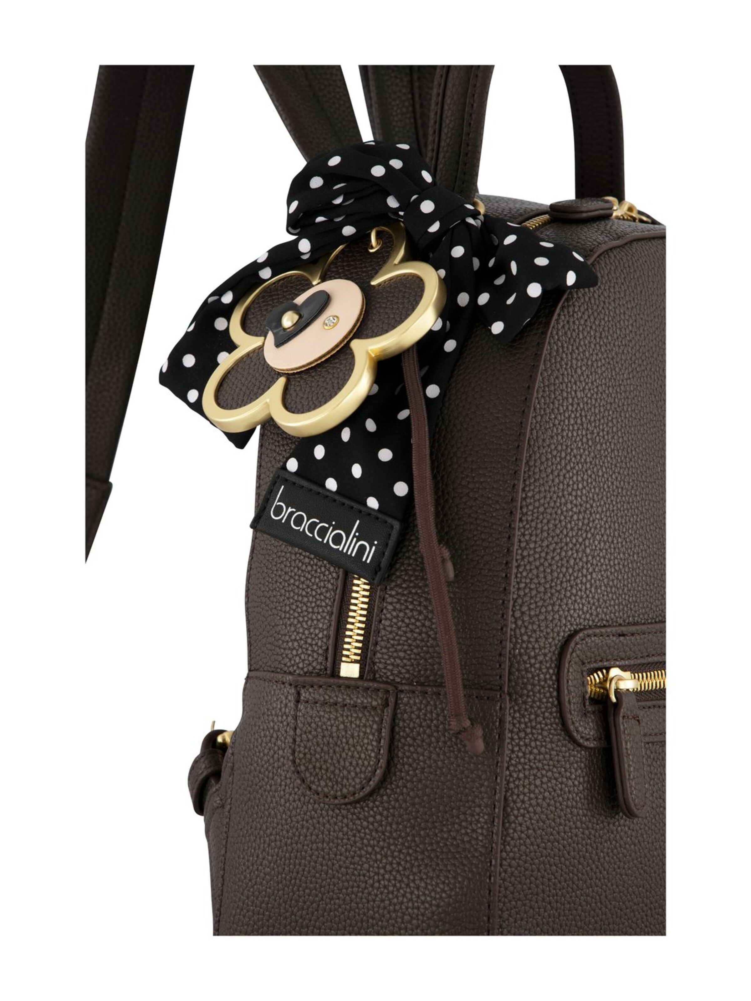 Braccialini - Mochila 'Beth' en marrón