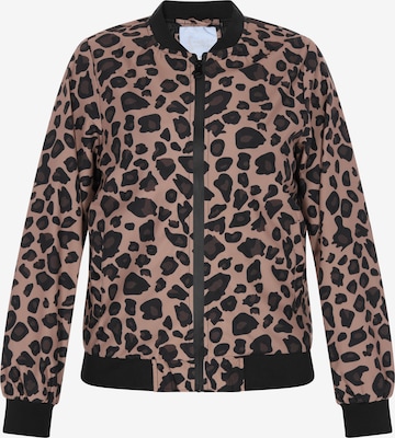 faina Athlsr Tussenjas in Beige: voorkant