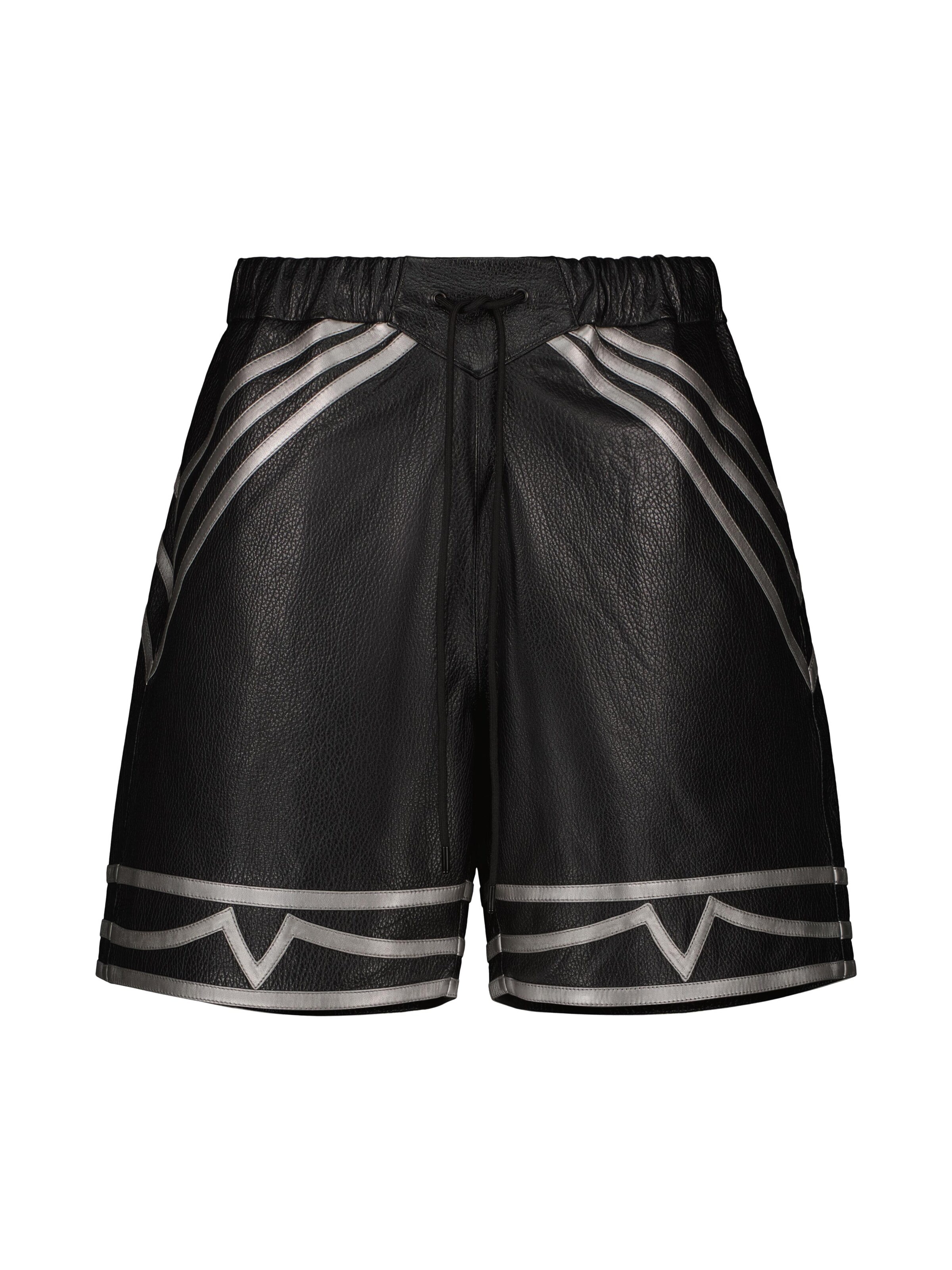 Loosefit Pantalon 'Steel Hero – Short' Vibranyum en noir