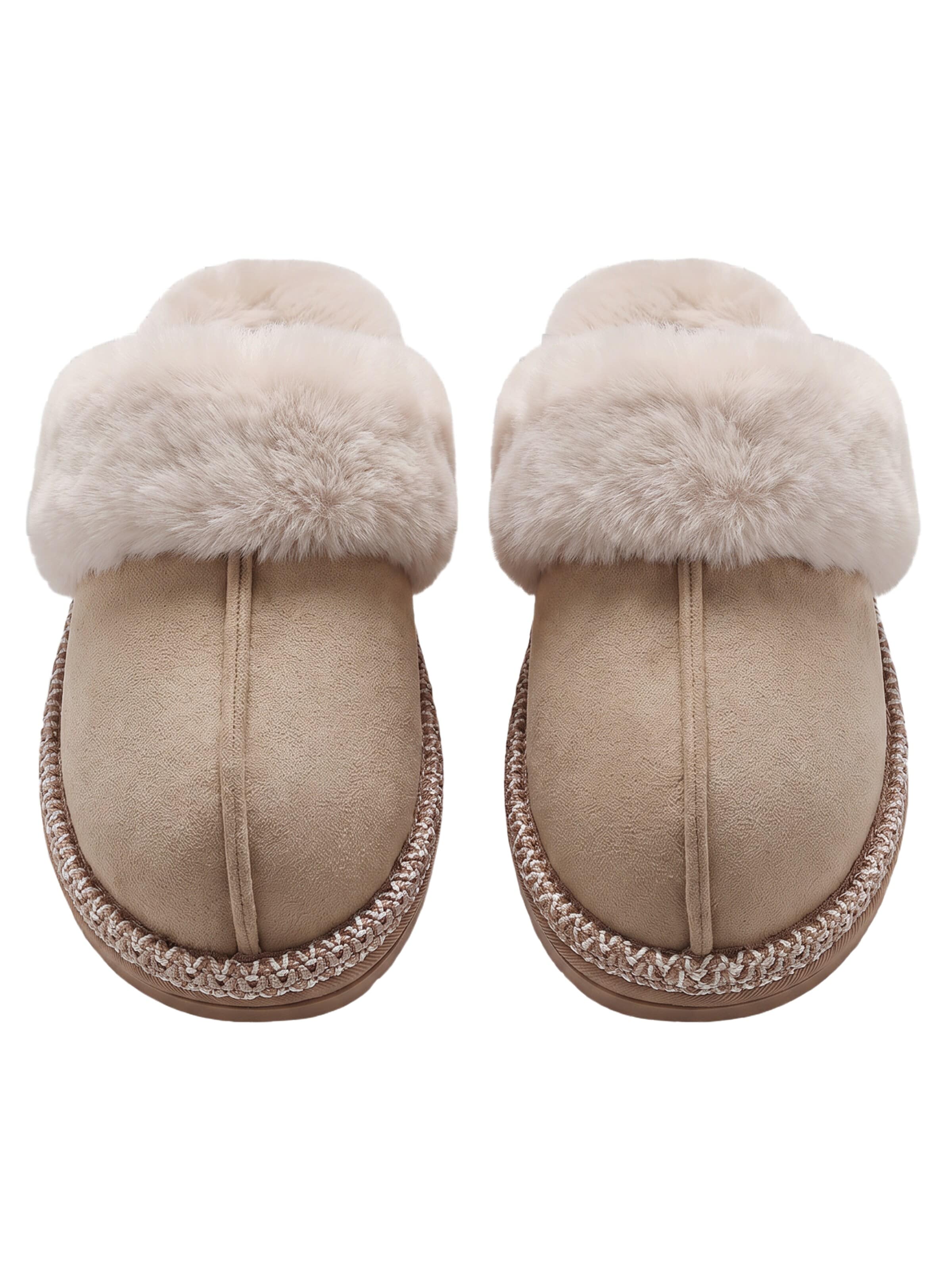 BONVERANO Slippers in Beige
