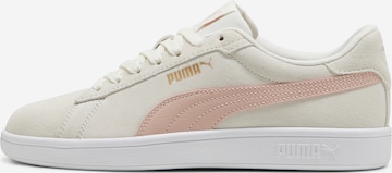 PUMA - Sapatilhas baixas 'Smash 3.0' em bege: frente