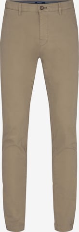 Sunwill Slim fit Chino Pants in Beige: front