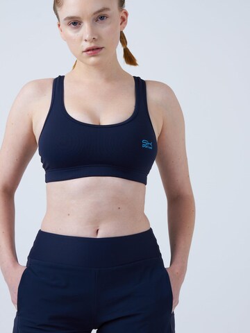 SPORTKIND Regular Sporthose 'Advantage Shorts mit Ballhalter'‌‌ in Blau