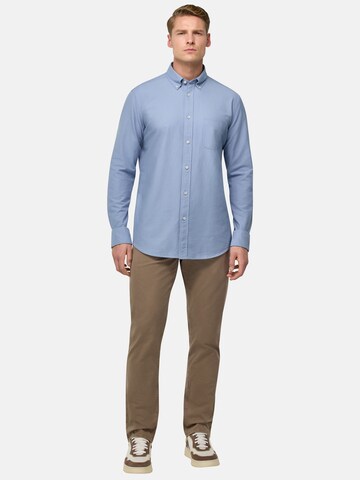 Boggi Milano Regular fit Overhemd in Blauw