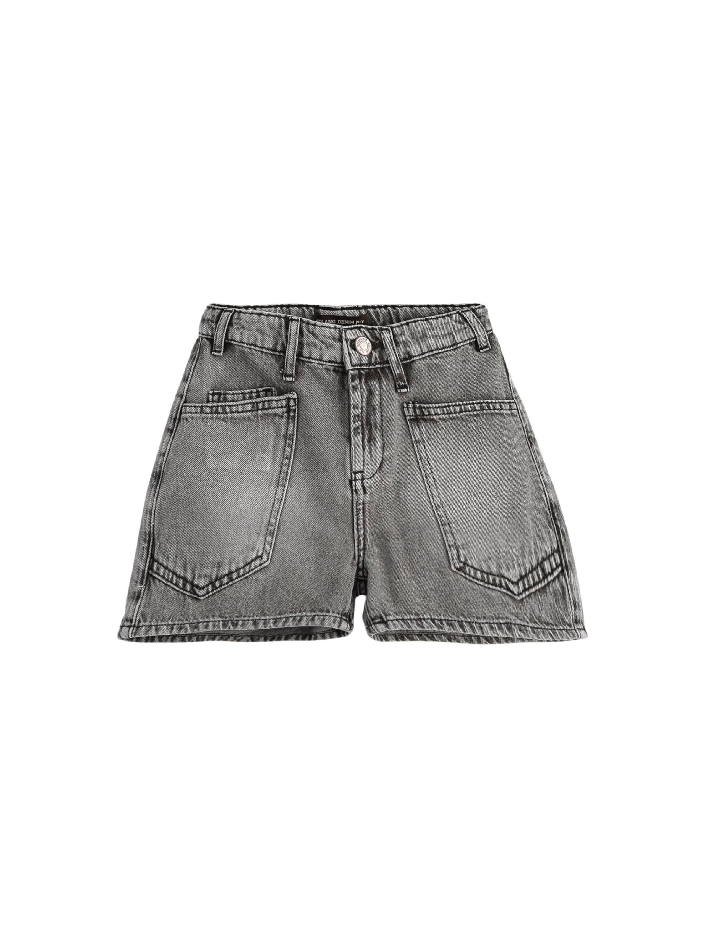 Solang Shorts in Grau: Vorderseite
