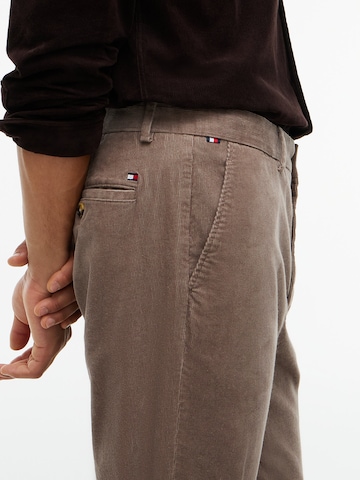 TOMMY HILFIGER Slimfit Hose  'Denton' in Beige