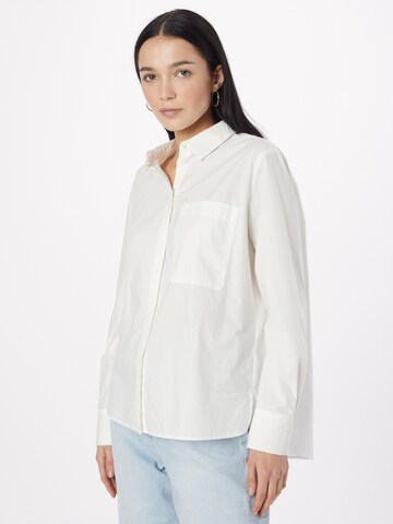 s.Oliver - Blusa em branco: frente