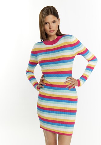 MYMO Knit dress 'Biany' in Mixed colours: front