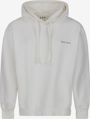 Young Poets Sweatshirt 'Heat Jola' in White: front