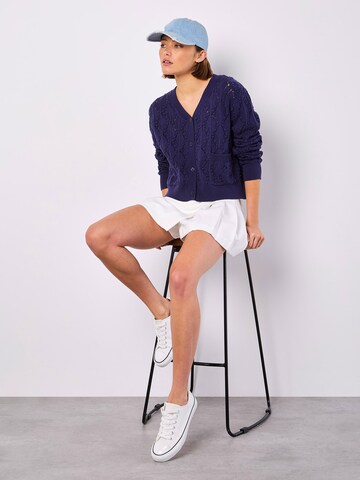 Apricot Gebreid vest ' ' in Blauw