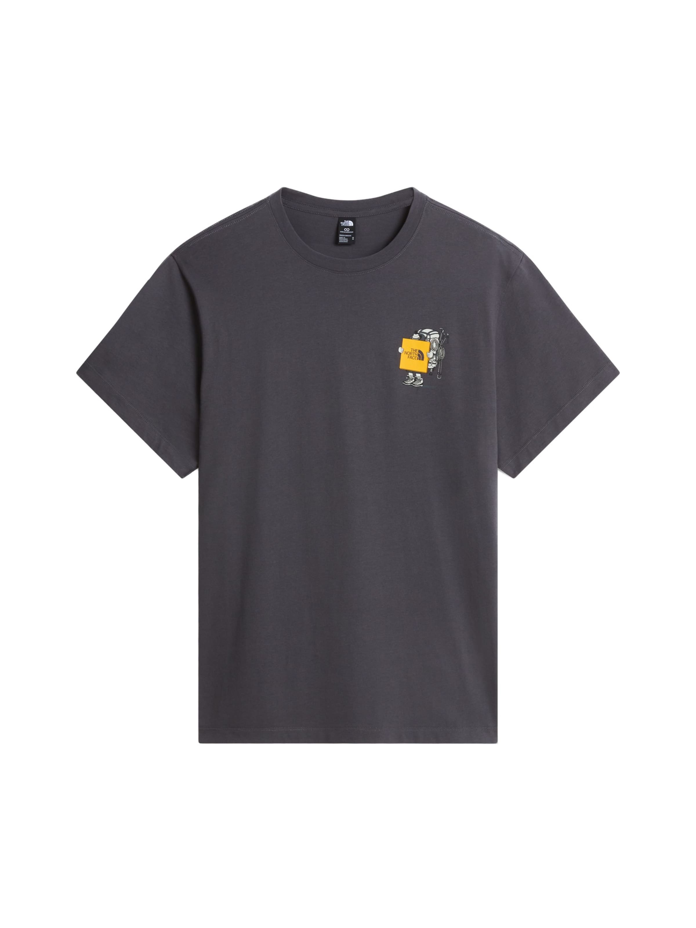 THE NORTH FACE - Camisa 'Gear Up Get Out' em cinzento: frente