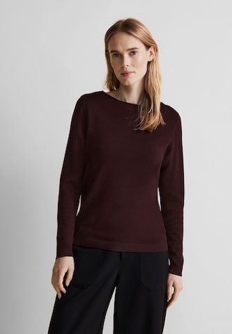 STREET ONE Sweater in Red: front