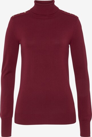 DELMAO Sweater in Red: front