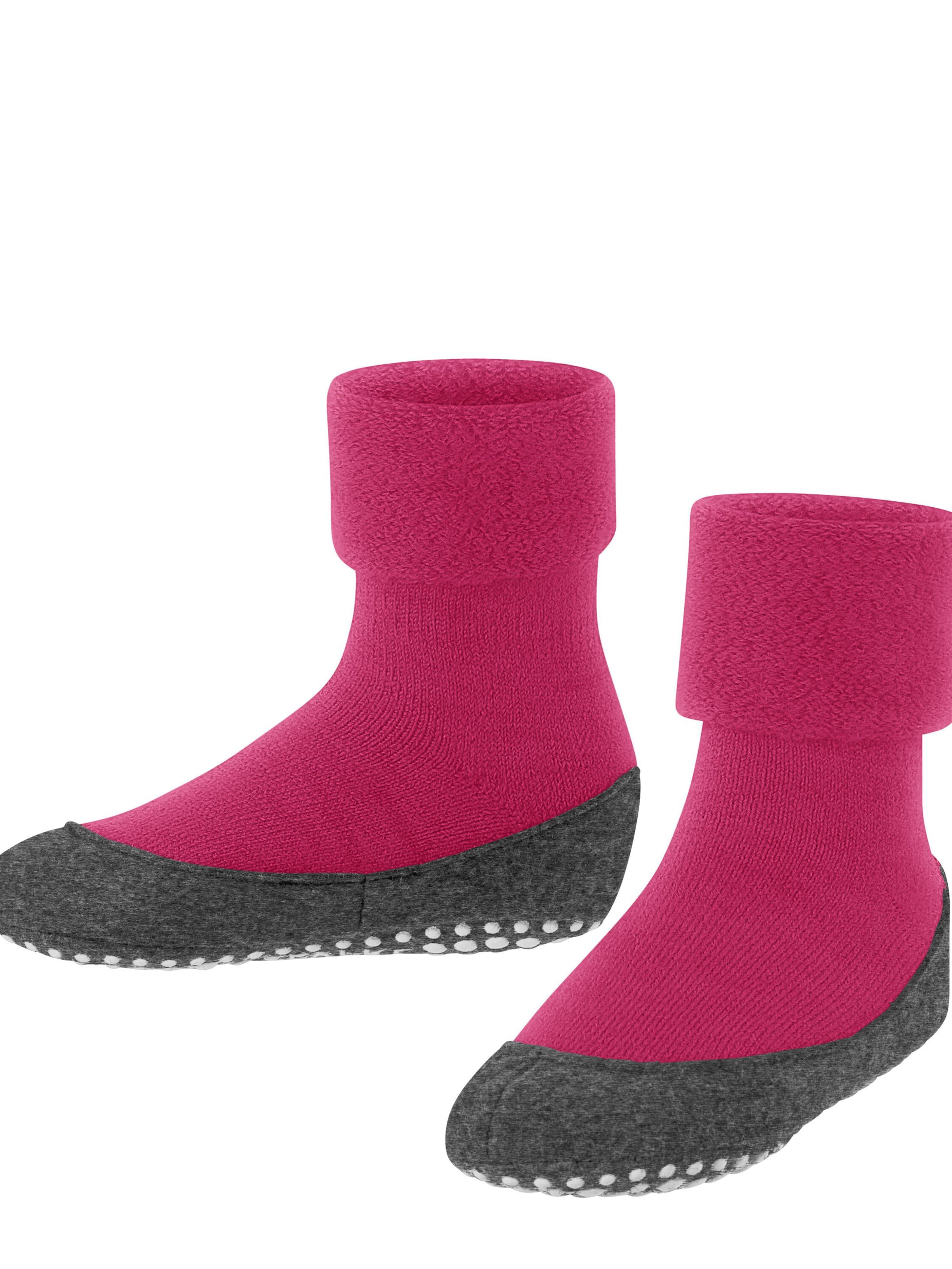FALKE Socks 'Cosyshoe Teens' in Pink: front