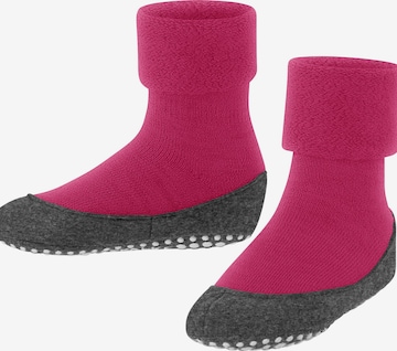 FALKE Socks 'Cosyshoe Teens' in Pink: front