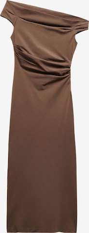 MANGO Kleid in Braun: predná strana