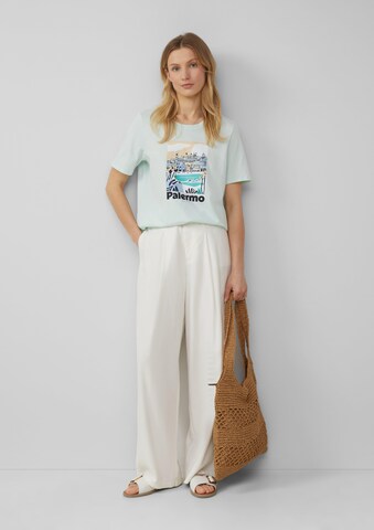 T-shirt s.Oliver en vert