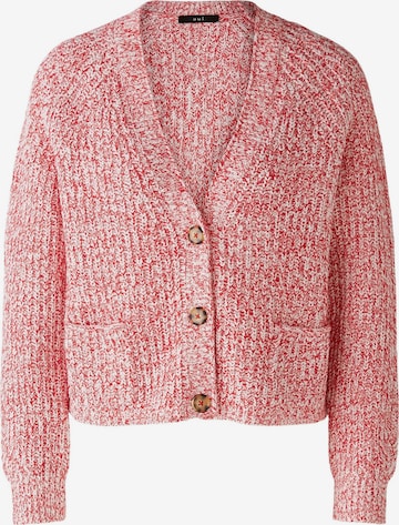 OUI Knit Cardigan in Red: front