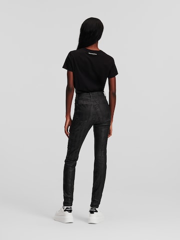 Karl Lagerfeld Skinny Jeans in Schwarz