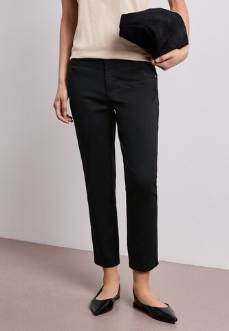 STREET ONE Regular Pants in Black