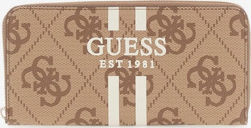 GUESS Portemonnaie 'Laurel' in Beige: Vorderseite