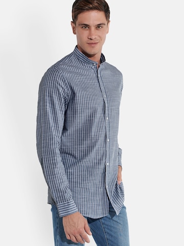 Coupe regular Chemise Steffen Klein en bleu