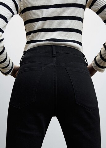 MANGO Loose fit Jeans 'Sienna' in Black