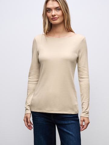 STREET ONE Shirt 'New Lanea' in Beige: Vorderseite