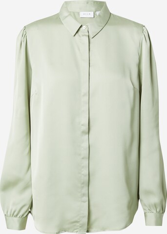 VILA - Blusa 'ELLETTE' em verde: frente