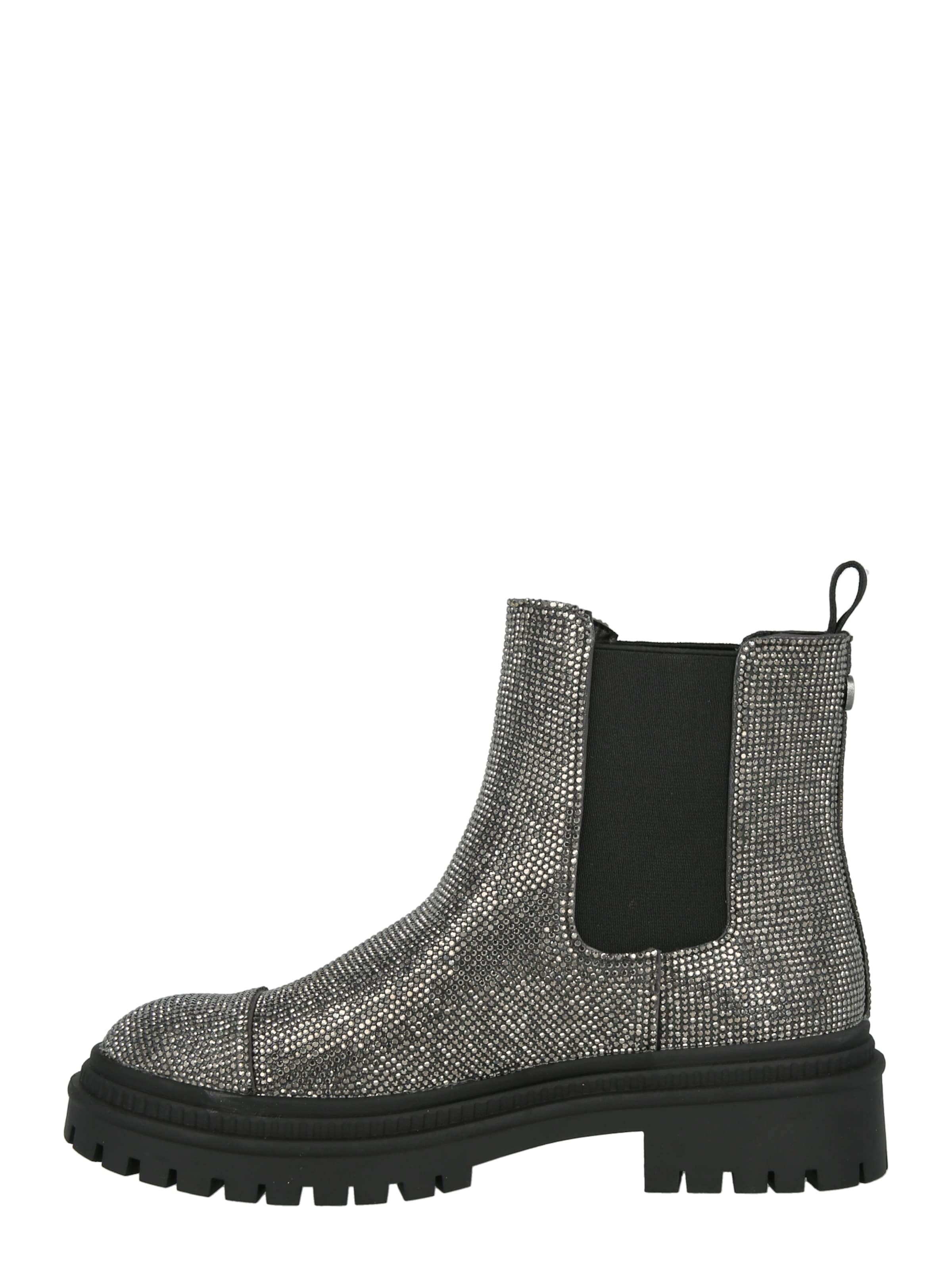 Boots chelsea 'Moonlit' di STEVE MADDEN in argento: lato