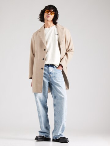 DENHAM Shirt 'LOVE FADES' in White