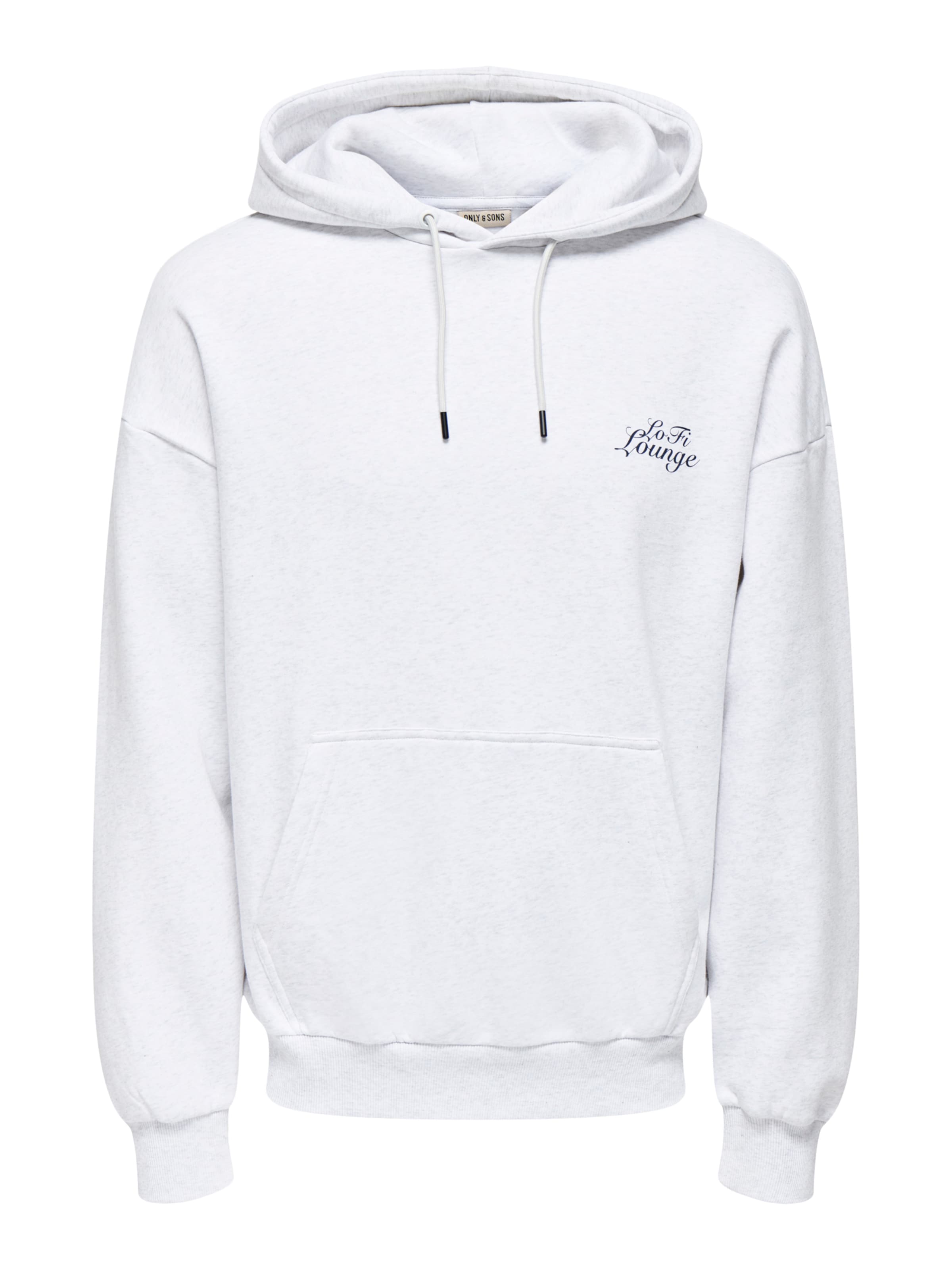 Only & Sons Sweatshirt 'ONSCERES CHILL' in Grey: front