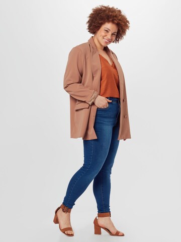 Haut 'Isabell' ABOUT YOU Curvy en marron