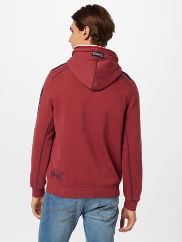 CAMP DAVID Sweatshirt in Rot