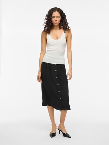Top in maglia di VILA in bianco
