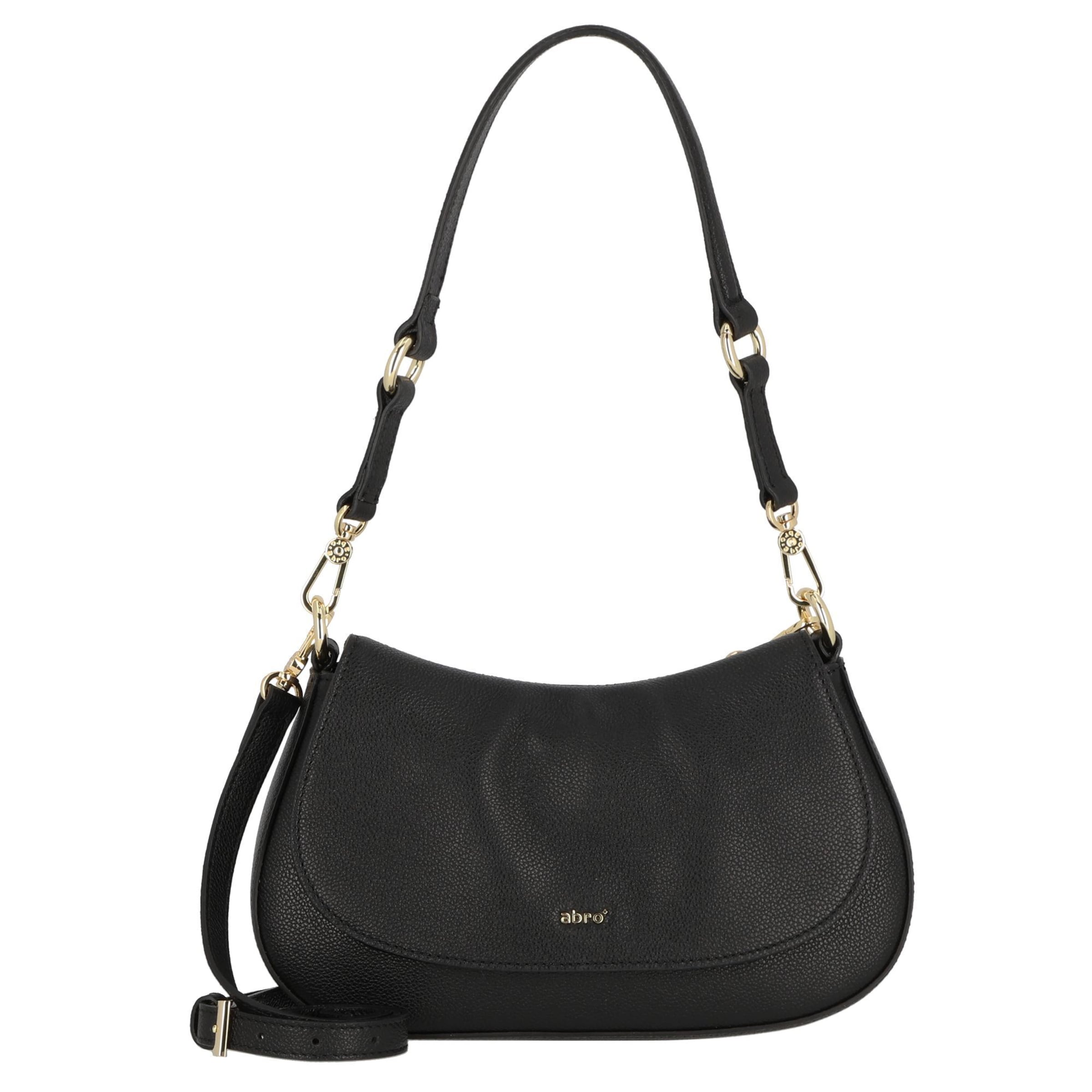 ABRO Shoulder bag 'LYA' in Black: front