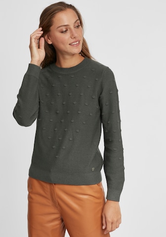 Oxmo Pullover 'Dotta' in Grau: predná strana