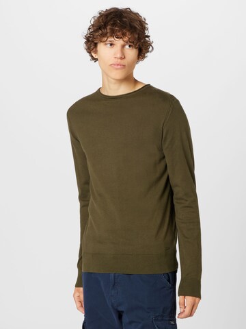 Pullover di INDICODE JEANS in verde: frontale