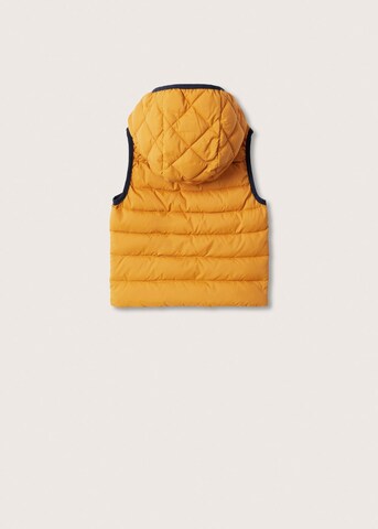 MANGO KIDS Bodywarmer in Geel