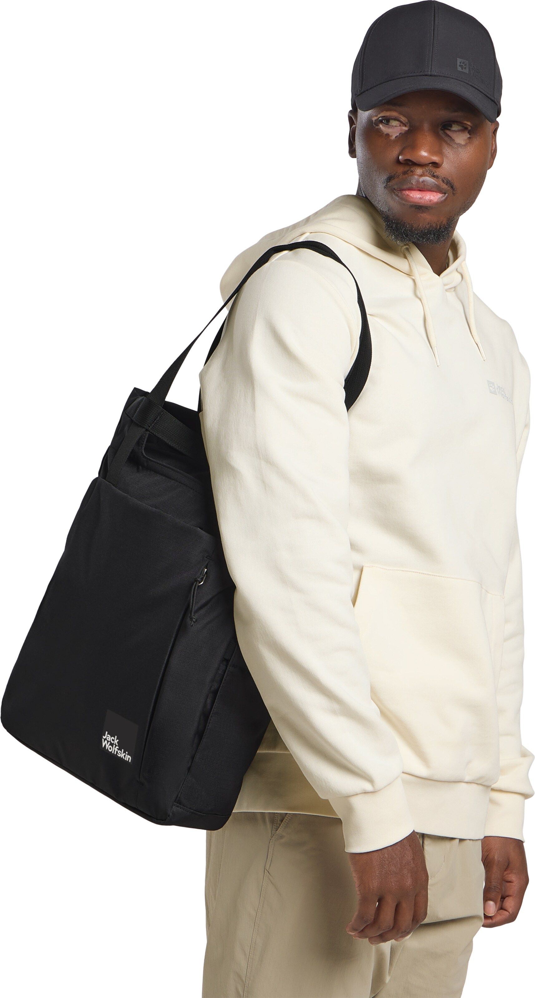 Borsa a mano di JACK WOLFSKIN in nero