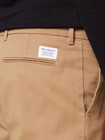 NORSE PROJECTS regular Bukser 'Aros' i brun