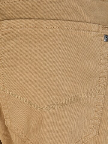 Effilé Pantalon 'Lyon' PIERRE CARDIN en marron