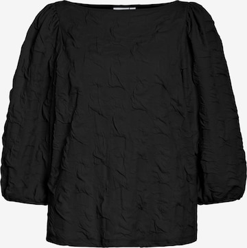 Chemisier 'VIDevera' VILA en noir : devant