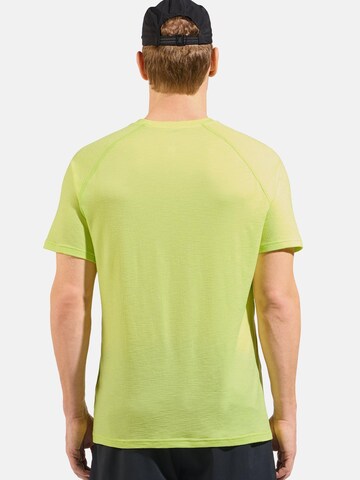 T-Shirt fonctionnel 'X-ALP PW 115' ODLO en jaune